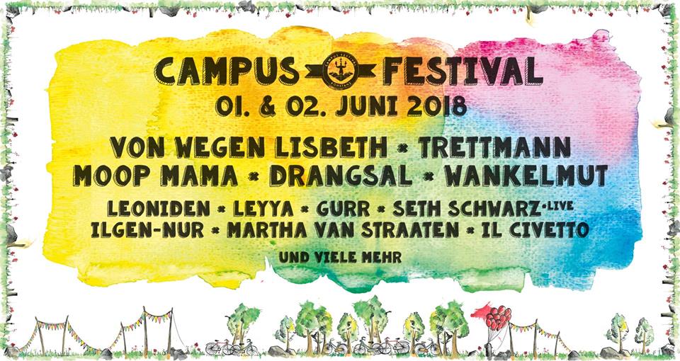 Campus Festival Konstanz 2018 / Live Open-Air am Bodensee | Eventschwaermer